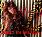 Miley Cyrus - Party In The USA - Single Cover