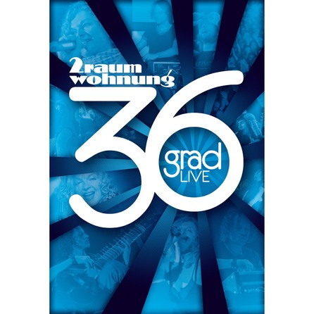 2raumwohnung - 36grad Live - DVD Cover