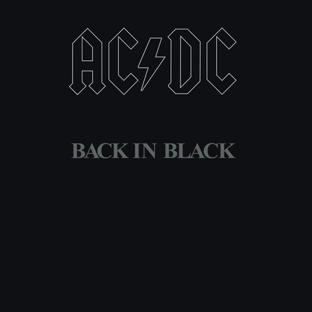 AC/DC - Back In Black - Cover
