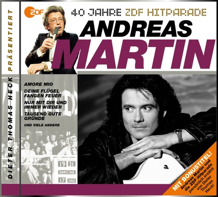 Andreas Martin - Das Beste aus 40 Jahren Hitparade - Cover