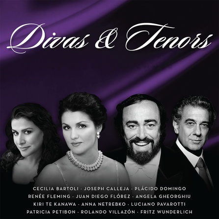 Anna Netrebko - Divas & Tenors - Die schönsten Stimmen - Album Cover