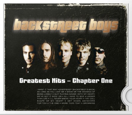 Backstreet Boys - Greatest Hits - Chapter One - Cover