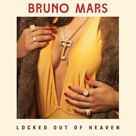 Bruno Mars - Locked Out Of Heaven - Single Cover