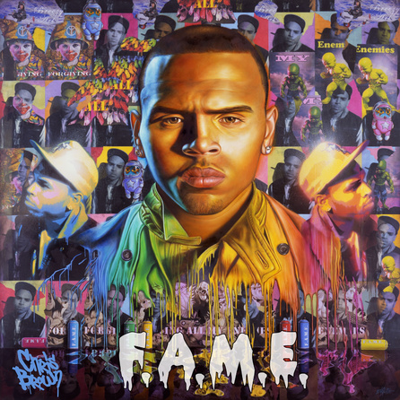 Chris Brown - F.A.M.E. - Album Cover