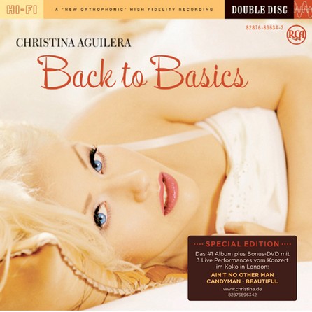 Christina Aguilera - Back To Basics - Cover