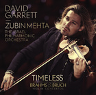 David Garrett - TIMELESS - Brahms & Bruch Violin Concertos - Album Cover