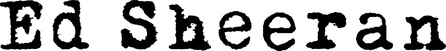 Ed Sheeran - Logo