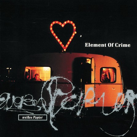 Element Of Crime - Weißes Papier - Cover