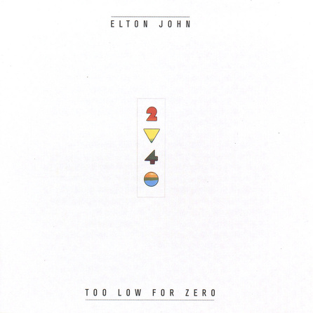 Elton John - Too Low For Zero - Album Cover