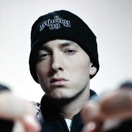 Porträtfoto von Eminem, 2004