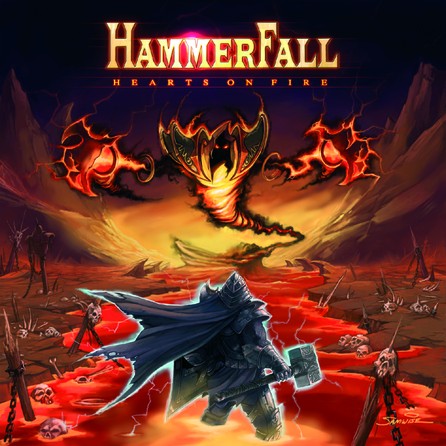 Hammerfall - Hearts On Fire 2002 - Cover