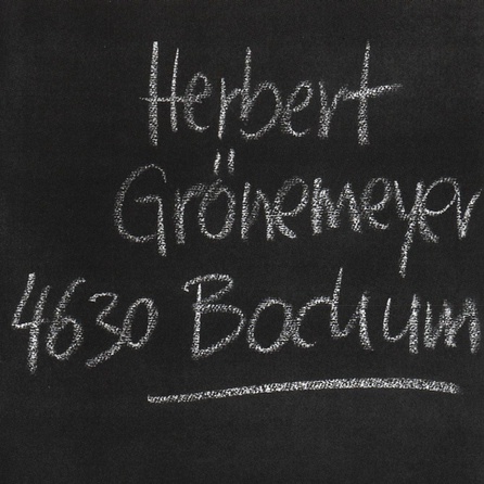 Herbert Grönemeyer - 4630 Bochum - Album Cover