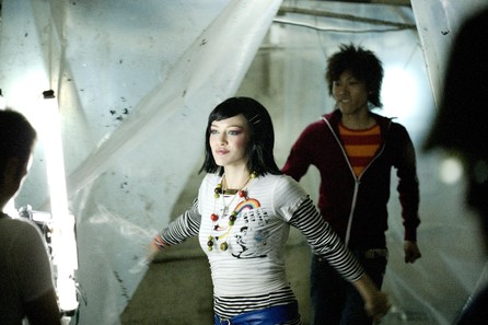 Hilary Duff - Wake Up 2005 - Video Shoot - 6