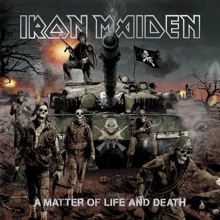 Iron Maiden - A Matter Of Life And Death - Cover