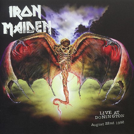 Iron Maiden - Live At Donington - Cover