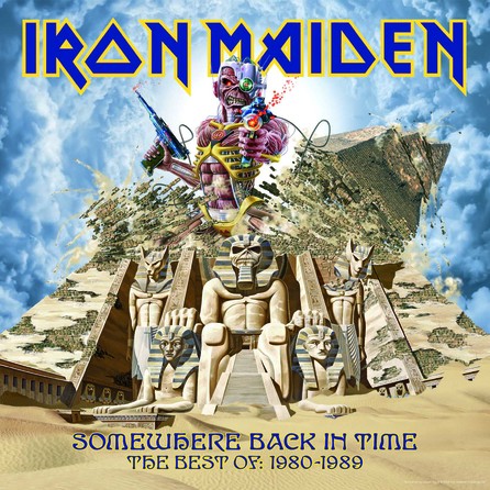 Iron Maiden - Somewhere Back In Time: The Best Of 1980-1989 - Cover