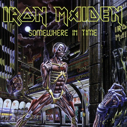 Iron Maiden - Somewhere In Time - Cover
