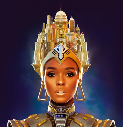 Janelle Monae - Archandroid Album Cover (ohne Schrift)