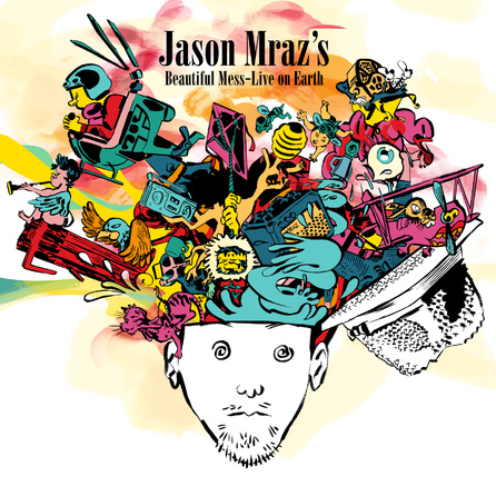 Jason Mraz - Live CD DVD Cover