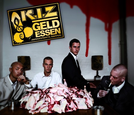 K.I.Z. - Geld essen (ausgestopfte Rapper) - Cover