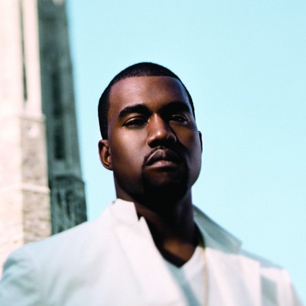 Porträtfoto von Kanye West, 2005