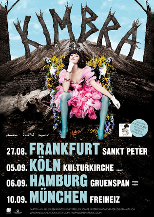Kimbra - Tourplakat 2012