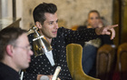 Mark Ronson - "Uptown Talk" (Soho House Berlin, 22.01.2015) - 01