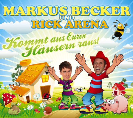 Markus Becker - Kommt aus Euren Häusern raus - Single Cover