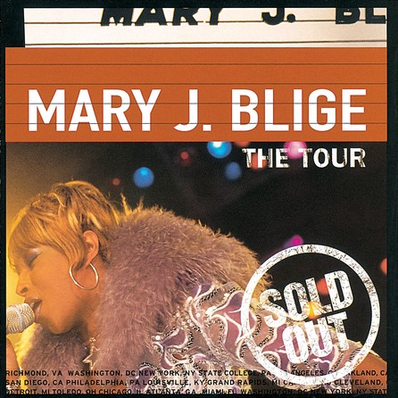 Mary J. Blige - Tour - Cover