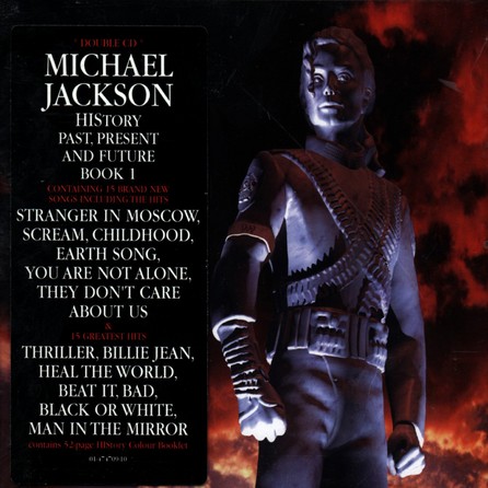 Michael Jackson - HIStory - PAST, PRESENT AND FUTURE - BOOK I - Cover