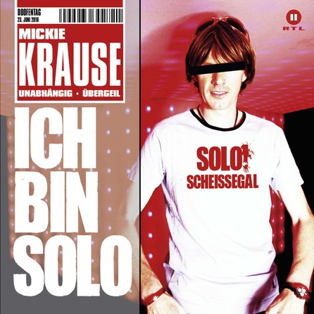 Mickie Krause - Ich bin solo - Cover