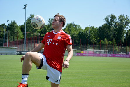 Olly Murs beim FC Bayern München (06.08.2013) - 3
