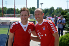 Olly Murs & Arjen Robben (06.08.2013)