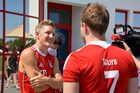 Olly Murs & Bastian Schweinsteiger (06.08.2013)