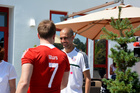 Olly Murs & Pep Guardiola (06.08.2013)