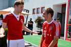 Olly Murs & Philipp Lahm (06.08.2013)