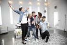 One Direction Behind he scenes of the video "Best Song Ever" (2013) 1