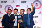Revolverheld - 2014 MTV EMA "Best German Act" - 01