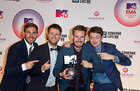 Revolverheld - 2014 MTV EMA "Best German Act" - 03