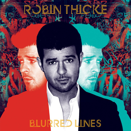 Robin Thicke - Blurred Lines - Album Cover