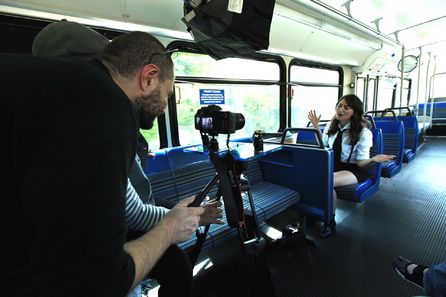 Sara Bareilles - "King Of Anything" behind-the-scenes shot (2010) - 04