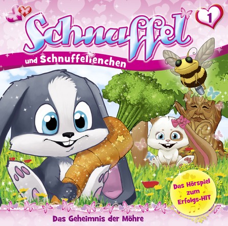Schnuffel und Schnuffelinchen - Das Geheimnis der Möhre - Cover