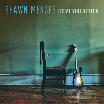 Shawn Mendes - Treat You Better - Single Cover
