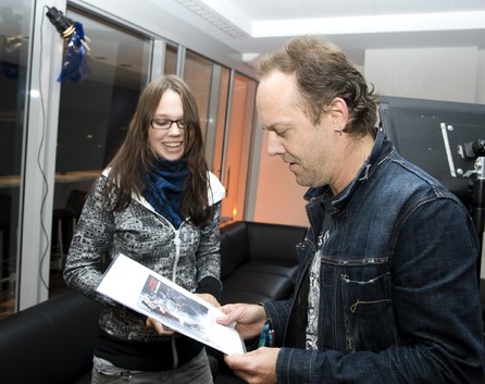 Stefanie Heinzmann mit Lars Ulrich - The Unforgiven - 2