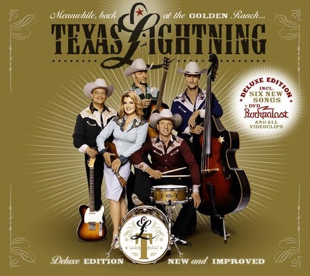 Texas Lightning - Meanwhile, back at the GOLDEN Ranch... - Cover