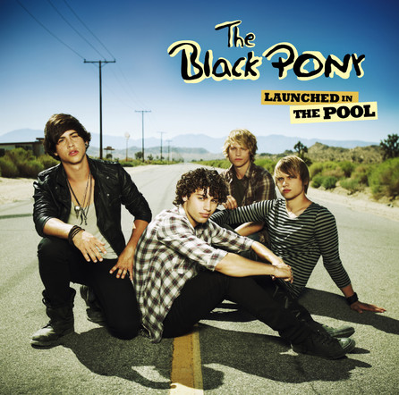 The Black Pony - Launched In The Pool - Album Cover