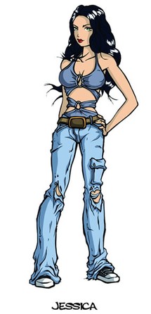 The Pussycat Dolls - Jessica Sutta - Comic