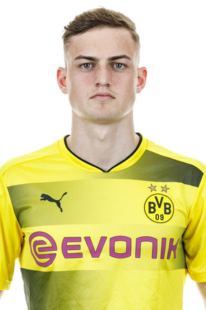 Jacob Bruun Larsen - 2017/2018 - Borussia Dortmund - Trikot-Nr. 34