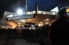 Rewirpowerstadion Bochum bei Nacht (früher Ruhrstadion)